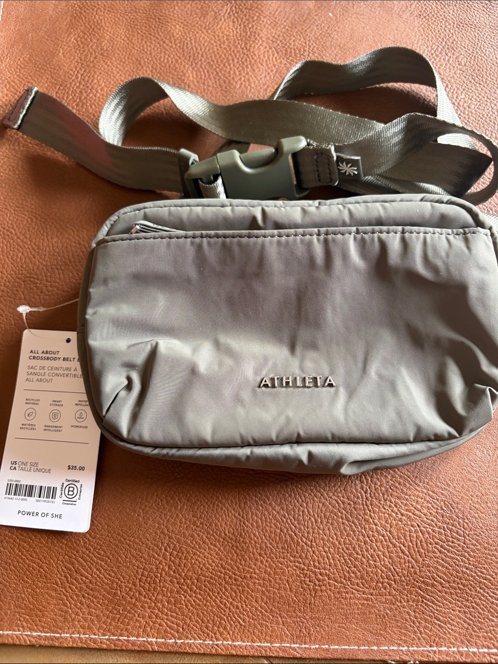 Athleta All About Crossbody Belt Bag NWT